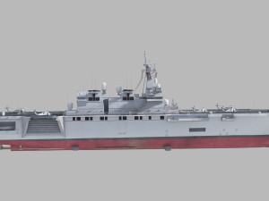 izumo class lpd 3D-Modell