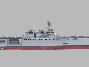 izumo class lpd 3D Model