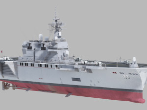 izumo class lpd 3D-Modell