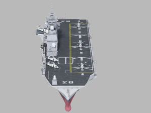 izumo class lpd 3D Model