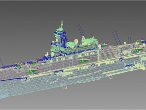 izumo class lpd 3D-Modell