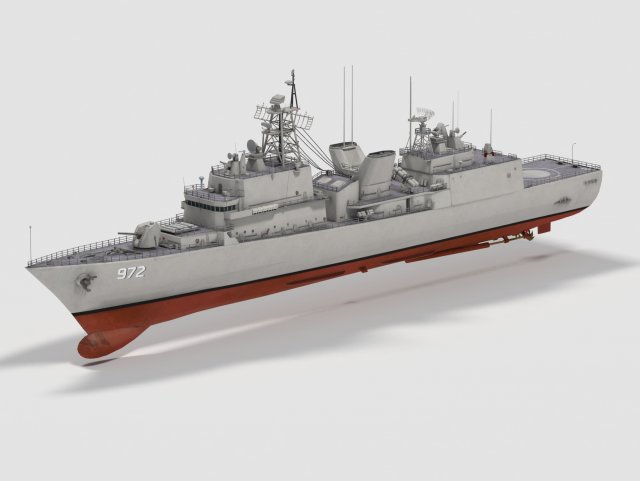 roks eulji mundeok ddh-972 Model 3D .c4d .max .obj .3ds .fbx .stl .blend 