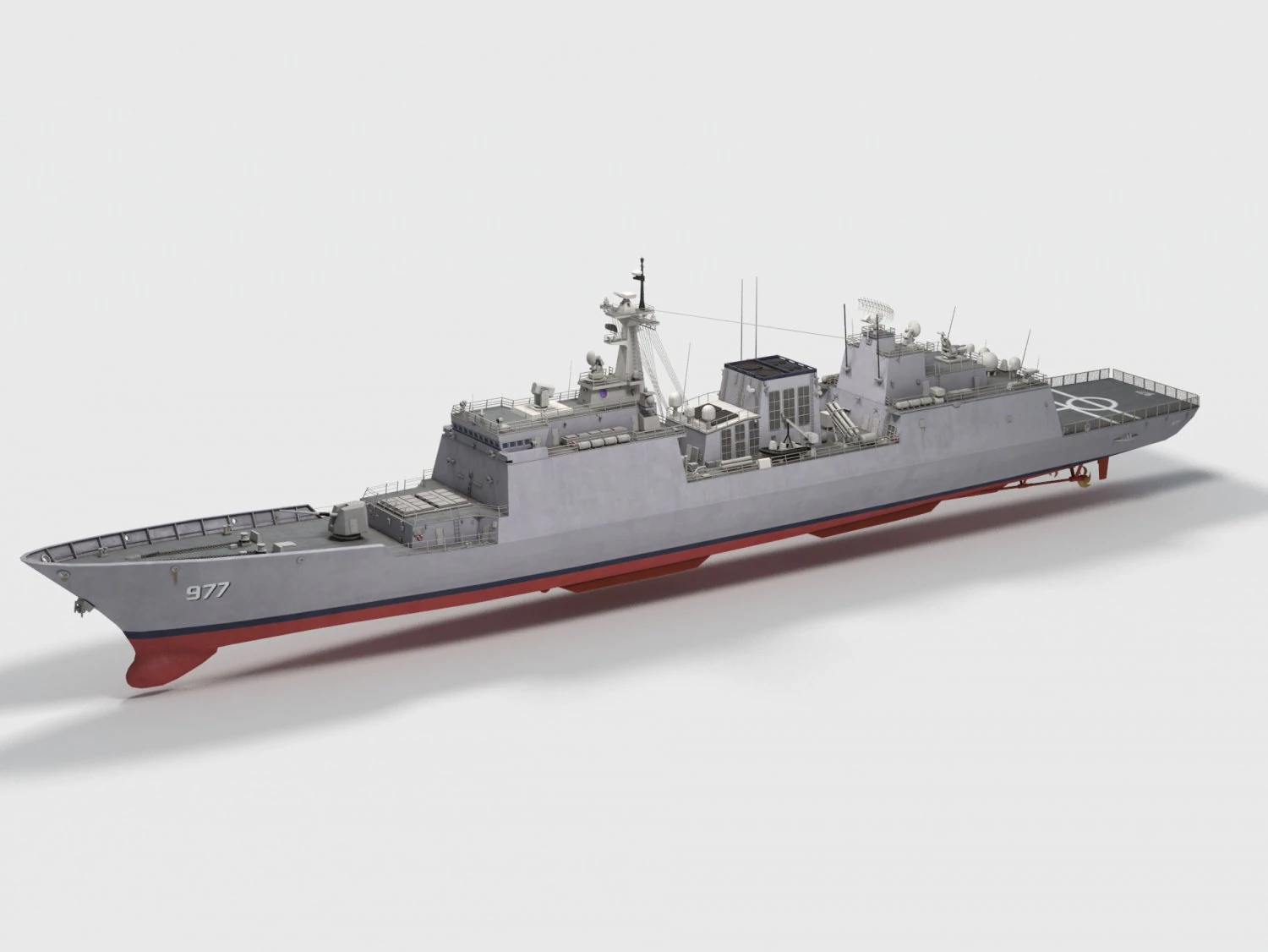roks dae jo-yeong ddh-977 classe kdx-2 Modelo 3D .c4d .max .obj .3ds .fbx .stl .blend 