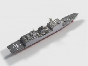 roks dae jo-yeong ddh-977 classe kdx-2 Modelo 3D