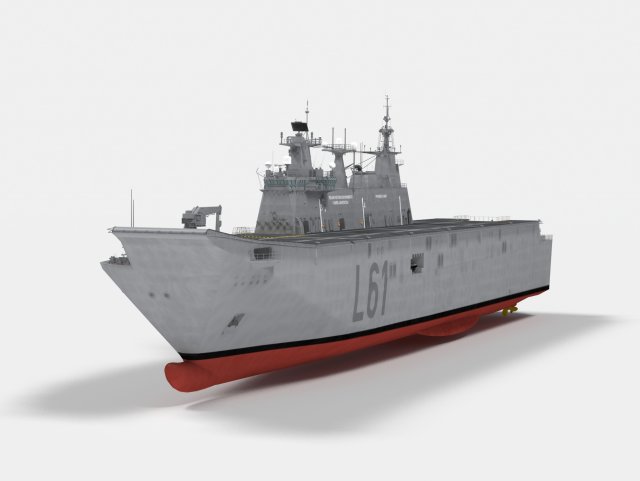 l61 juan carlos i 3Dモデル .c4d .max .obj .3ds .fbx .stl .blend 