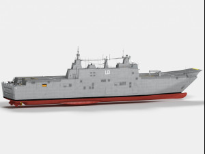 hmas adelaide canberra class lhd Modèle 3D