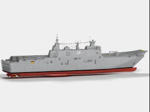 hmas adelaide canberra class lhd 3D Model