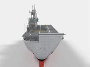 hmas adelaide canberra class lhd Modèle 3D