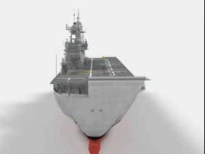 hmas adelaide canberra class lhd 3D Model
