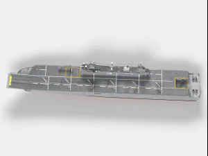 hmas adelaide canberra class lhd 3D Model