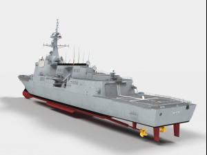 ddg-180 haguro 3D Model
