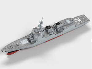 ddg-180 haguro 3D Model