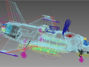 lockheed f-35 b british decals 3D Model