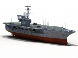 USS CVN-59 Forrestal Modello 3D