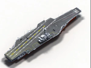 USS CVN-59 Forrestal Modello 3D