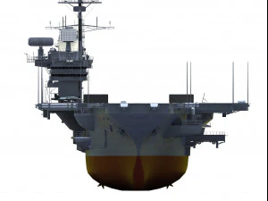USS CVN-59 Forrestal Modello 3D