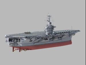 CVN72 USS Abraham Lincoln Modelo 3D