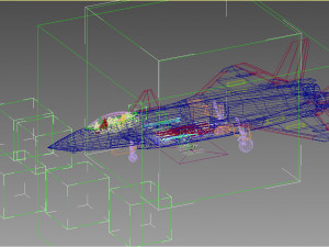 Chengdu J-20 S Mighty Dragon 3D Model