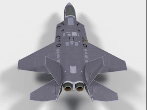 KAI KF-21 Boramae versione indonesiana Modello 3D