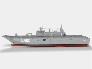 TCG Anadolu L400 3D Model