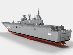 TCG Anadolu L400 3D Model
