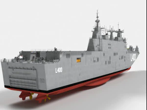 TCG Anadolu L400 3D Model