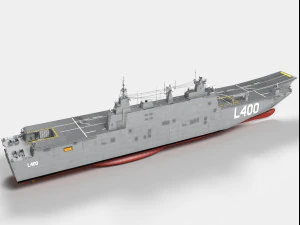 TCG Anadolu L400 3D Model