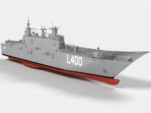 TCG Anadolu L400 3D Model