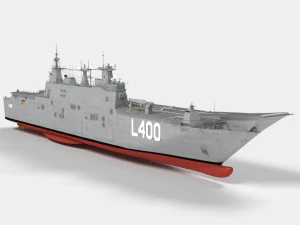 TCG Anadolu L400 3D Model