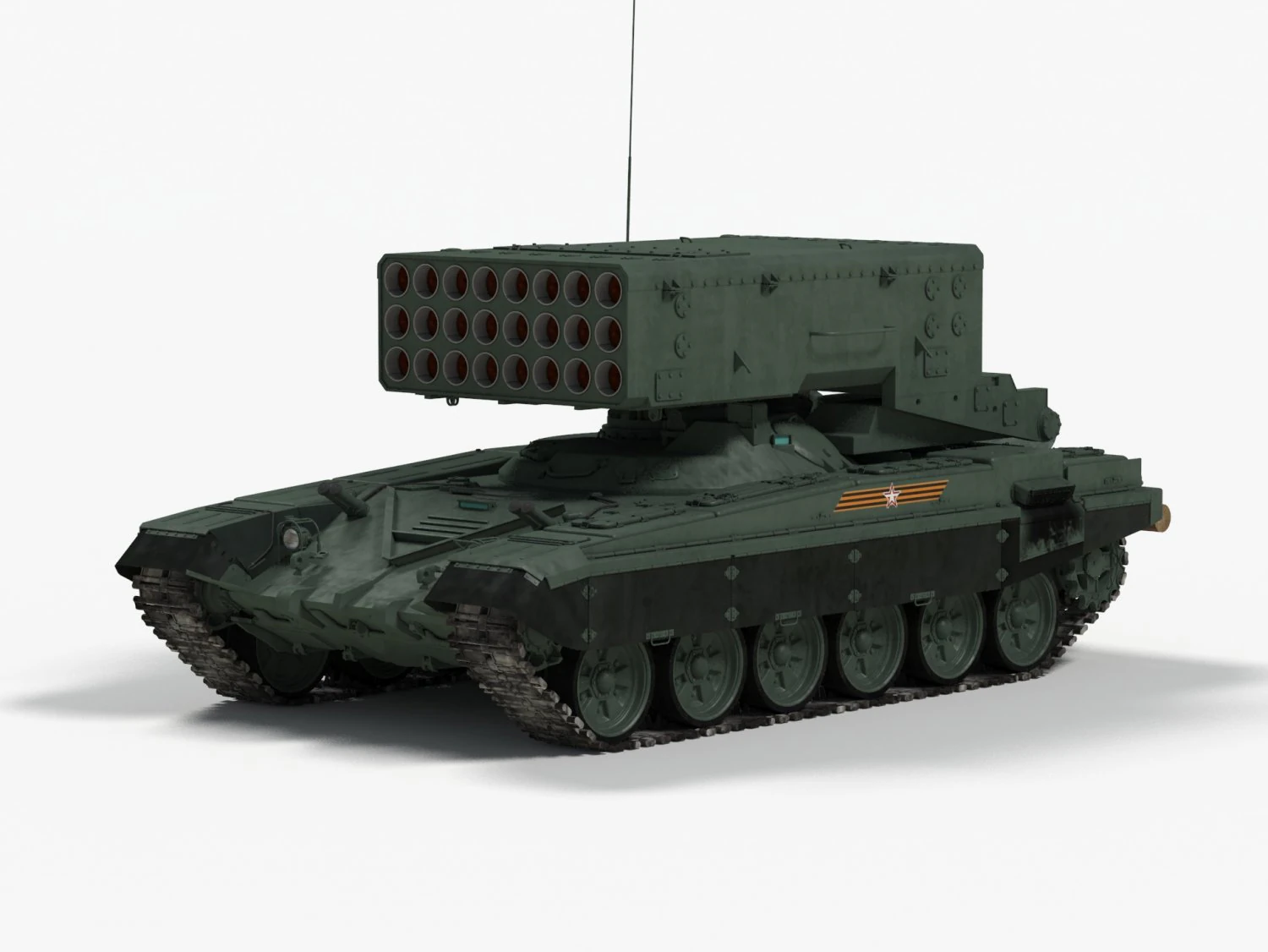 TOS-1 Pinóquio Modelo 3D .c4d .max .obj .3ds .fbx .stl .blend