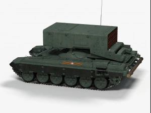 TOS-1 Pin&oacute;quio Modelo 3D