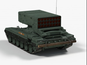 TOS-1 Buratino Model 3D