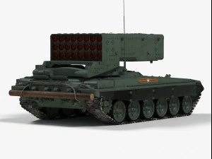 TOS-1 Pin&oacute;quio Modelo 3D