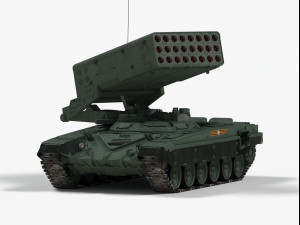 TOS-1 Buratino Model 3D