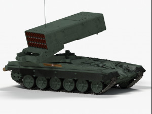 TOS-1 Buratino Model 3D