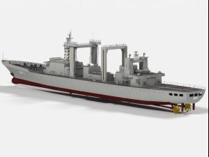 Honghu 963 Fuchi class type 903 Modelo 3D