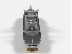 Honghu 963 Fuchi class type 903 Modelo 3D