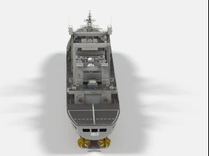 Honghu 963 Fuchi class type 903 3D Model