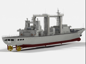 Honghu 963 Fuchi class type 903 Modelo 3D
