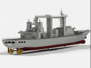 Honghu 963 Fuchi class type 903 3D Model