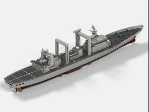 Honghu 963 Fuchi class type 903 3D Model