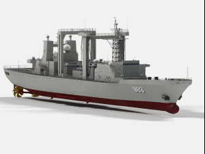 Honghu 963 Fuchi class type 903 3D Model