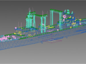 Honghu 963 Fuchi class type 903 Modelo 3D
