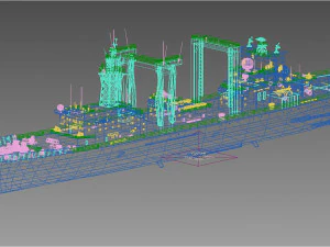 Honghu 963 Fuchi class type 903 3D Model