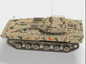 ZBD-04 IFV 3D 模型