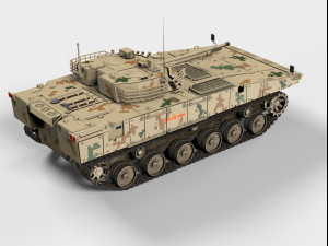 ZBD-04 IFV 3D 模型
