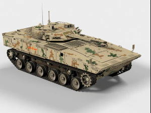 ZBD-04 IFV 3D Model