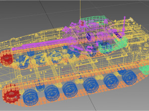 ZBD-04 IFV 3D 模型