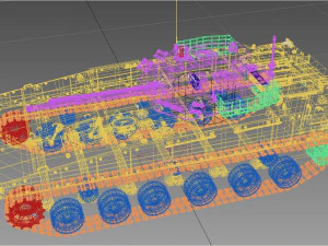 ZBD-04 IFV 3D Model