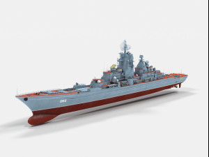 Kirov-class battlecruiser 3D Model